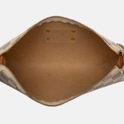 Pre Owned Louis Vuitton White Damier Azur Eva