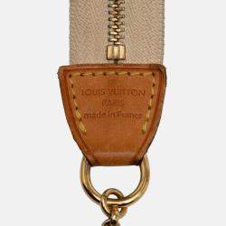 Pre Owned Louis Vuitton White Damier Azur Eva