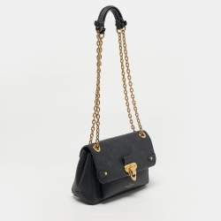 Pre Owned Louis Vuitton Black Monogram Empreinte Leather Vavin BB Bag