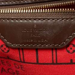 Pre Owned Louis Vuitton Damier Ebene Canvas Neverfull GM Bag