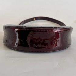 Pre Owned حقيبة كتف لوي فيتون بورجوندي فيرني مونوغرام لوب