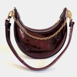 Pre Owned حقيبة كتف لوي فيتون بورجوندي فيرني مونوغرام لوب