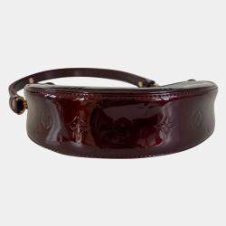 Pre Owned حقيبة كتف لوي فيتون بورجوندي فيرني مونوغرام لوب