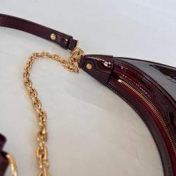 Pre Owned حقيبة كتف لوي فيتون بورجوندي فيرني مونوغرام لوب