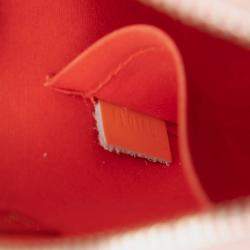 Pre Owned حقيبة لوي فيتون ألما فيرنيه مونوغرامي برتقالي جungle Dots BB