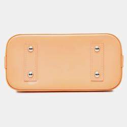 Pre Owned حقيبة لوي فيتون ألما فيرنيه مونوغرامي برتقالي جungle Dots BB