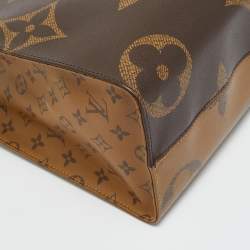 Pre Owned Louis Vuitton OnTheGo MM Reverse Monogram Canvas Giant Bag