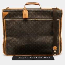 Pre Owned Louis Vuitton Monogram Canvas Garment Cover Bag