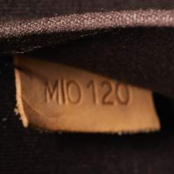 Pre Owned Louis Vuitton Alma GM Amarante Monogram Vernis Bag