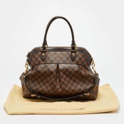 Pre Owned Louis Vuitton Trevi GM Damier Ebene Canvas Bag