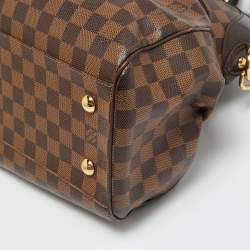 Pre Owned Louis Vuitton Trevi GM Damier Ebene Canvas Bag