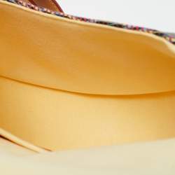 Pre Owned Louis Vuitton Tambourine NM Rose Monogram Pop Print Bag