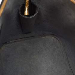 Pre Owned حقيبة لوي فيتون ألما بي إم جلد إيبي أسود