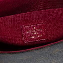 مملوكة مسبقًا Louis Vuitton Brown Monogram Pochette Felicie