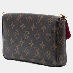 مملوك�ة مسبقًا Louis Vuitton Brown Monogram Pochette Felicie