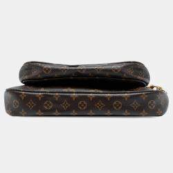 Pre Owned Louis Vuitton Brown Monogram Multi Pochette Accessoires