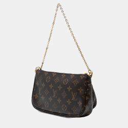 Pre Owned Louis Vuitton Brown Monogram Multi Pochette Accessoires