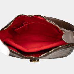 Pre Owned Louis Vuitton Brown Damier Ebene Highbury