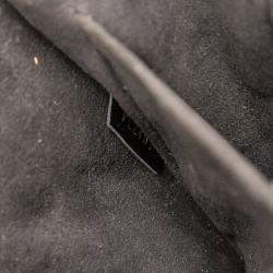 مملوكة مسبقًا حقيبة لوي فيتون ميني بوشيت ميتيس إبي جلد لامع أسود ومونوغرام ريفيرس