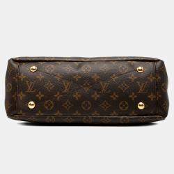 Pre Owned Louis Vuitton Brown Monogram Pallas MM