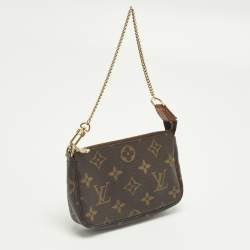 مملوكة مسبقًا Louis Vuitton Pochette Mini Monogram Canvas Accessoires