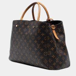 مملوكة مسبقًا حقيبة لويس فيتون مونتين مونوغرام بنية GM