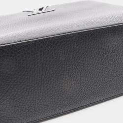 Pre Owned Louis Vuitton Capucines Bb Handbag Taurillon Leather Black