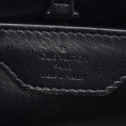 Pre Owned Louis Vuitton Capucines Bb Handbag Taurillon Leather Black