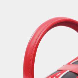 Pre Owned حقيبة لويس فيتون كيبل باندوليار 45 بوسطن قماش مطلي وجلد أسود أحمر