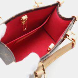 مملوكة مسبقًا Louis Vuitton X Takashi Murakami Lv Tm On The Go Bb Handbag In Coated Canvas And Leather With Monogram Design Brown