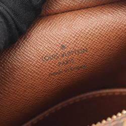 Pre Owned حقيبة كتف لويس فويتون X كوم دي غارسون ساك دي بوش قماش مطلي وجلد بنقشة مونوجرام بني