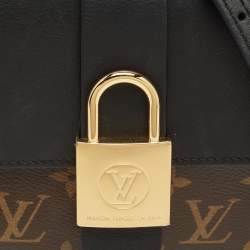 Pre Owned Louis Vuitton Black Monogram Canvas and Leather Locky BB Bag