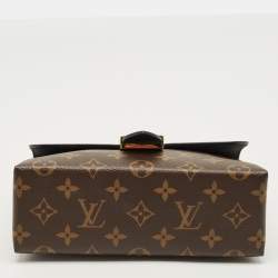 Pre Owned Louis Vuitton Black Monogram Canvas and Leather Locky BB Bag