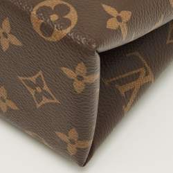 Pre Owned Louis Vuitton Black Monogram Canvas and Leather Locky BB Bag