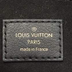 Pre Owned Louis Vuitton Black Monogram Canvas and Leather Locky BB Bag