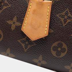 Pre Owned Louis Vuitton Brown Monogram Cluny BB