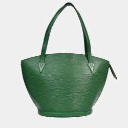Pre Owned حقيبة لويس فيتون سانت جاك إبي جلد أخضر توت