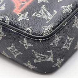 مملوكة مسبقًا حقيبة لوي فيتون دانوب PM حبر مونوجرام قماش كروس بودي
