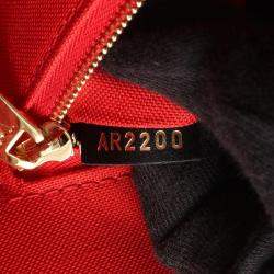 Pre Owned حقيبة كتف لوي فيتون أون ذا غو جي إم قماش جاينت مونوغرام بني ريفيرس