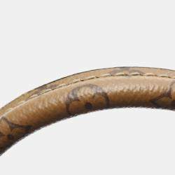 Pre Owned حقيبة لوي فيتون أون ذا غو قماش مونوغرامي عملاق بني مقلوب GM