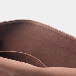 Pre Owned حقيبة لويس فويتون بروكلين ميديوم دامير إبيني قماش مطلي بالجلد حقيبة كتف