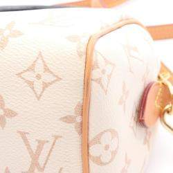 مملوكة مسبقًا Louis Vuitton Speedy Bandouliere 20 Dune Beige Monogram Canvas Crossbody Bag
