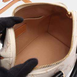 مملوكة مسبقًا Louis Vuitton Speedy Bandouliere 20 Dune Beige Monogram Canvas Crossbody Bag
