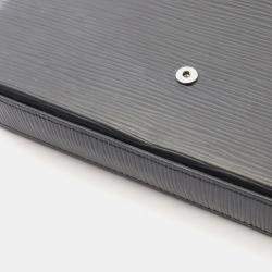 مملوكة مسبقًا حقيبة كروس بودي لوي فيتون فليسيا بوشت جلد إيبي سوداء