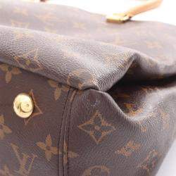 مملوكة مسبقًا Louis Vuitton Pallas Brown Monogram Canvas Shoulder Bag