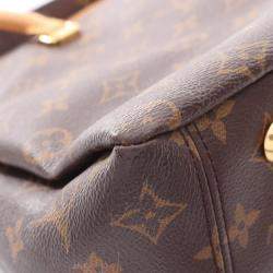 مملوكة مسبقًا Louis Vuitton Pallas Brown Monogram Canvas Shoulder Bag