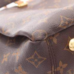مملوكة مسبقًا Louis Vuitton Pallas Brown Monogram Canvas Shoulder Bag