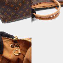مملوكة مسبقًا Louis Vuitton Pallas Brown Monogram Canvas Shoulder Bag