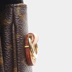 مملوكة مسبقًا حقيبة لويس فويتون بوشت متيس كانفس بنية مونوجرام كتف