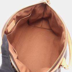 مملوكة مسبقًا حقيبة كتف لوي فيتون تيفولي PM ق ماش بني منقوش برسم شجري